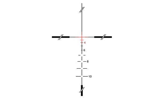 Trijicon Trijicon ACOG 3.5×35 TA11 .223 Crosshair reticle reticle