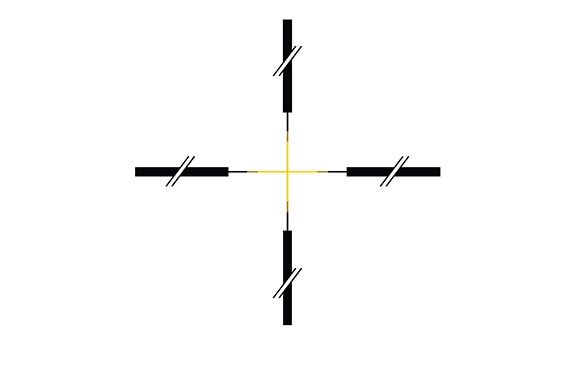 Trijicon Trijicon ACOG 1.5×24 TA45 Crosshair reticle reticle
