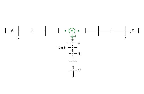 Trijicon Trijicon ACOG 3.5×35 TA11 M249 Horseshoe Dot reticle reticle