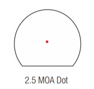 Trijicon Trijicon SRO 2.5 MOA Dot reticle