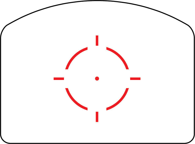 Trijicon 1 MOA Red Dot reticle