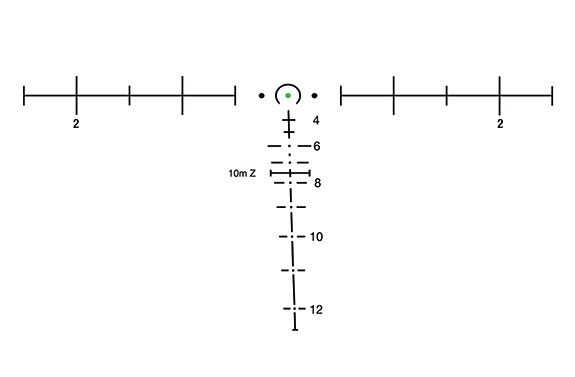 Trijicon Trijicon ACOG 6×48 TA648 M240 Horseshoe Dot reticle reticle