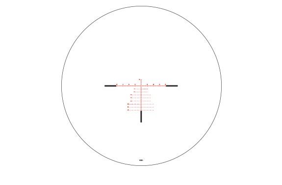 Trijicon Trijicon AccuPower 4.5-30×56 FFP MOA reticle reticle