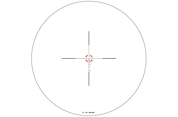 Trijicon Trijicon AccuPower 1-4×24 SFP BDC Circle-Dot reticle