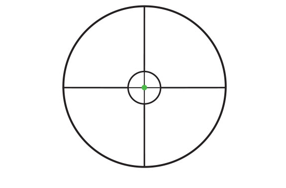 Trijicon Trijicon AccuPoint SFP illuminated Circle-Cross reticle reticle