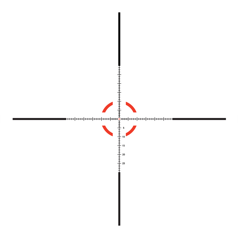Trijicon MRAD Segmented Circle 2026 reticle