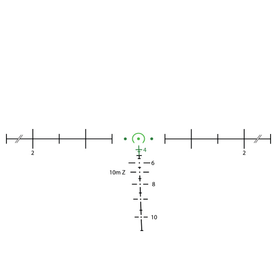 Trijicon M249 reticle