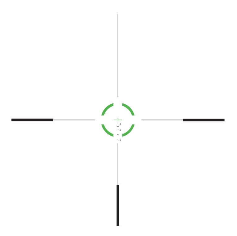 Trijicon Trijicon VCOG 1-6×24 FFP Green .223 55 Grain Segmented Circle Crosshair reticle reticle