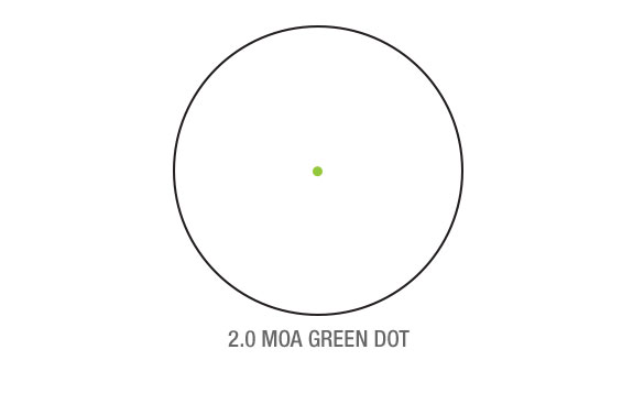Trijicon Trijicon MRO 2 MOA Green Dot reticle
