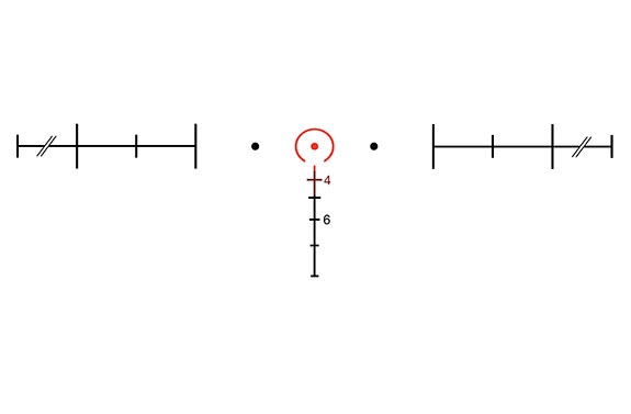 Trijicon Trijicon ACOG 4×32 BAC TA31 6.8 Horseshoe Dot reticle reticle