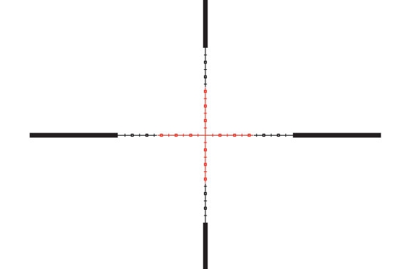 Trijicon Trijicon AccuPower 1-4×24 SFP MIL-Square detail reticle