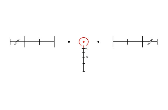Trijicon Trijicon ACOG 4×32 LED TA02 .223 Horseshoe Dot reticle reticle