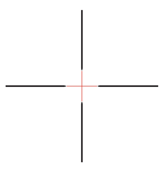 Trijicon Trijicon Credo HX 1-4×24 SFP Duplex red reticle reticle