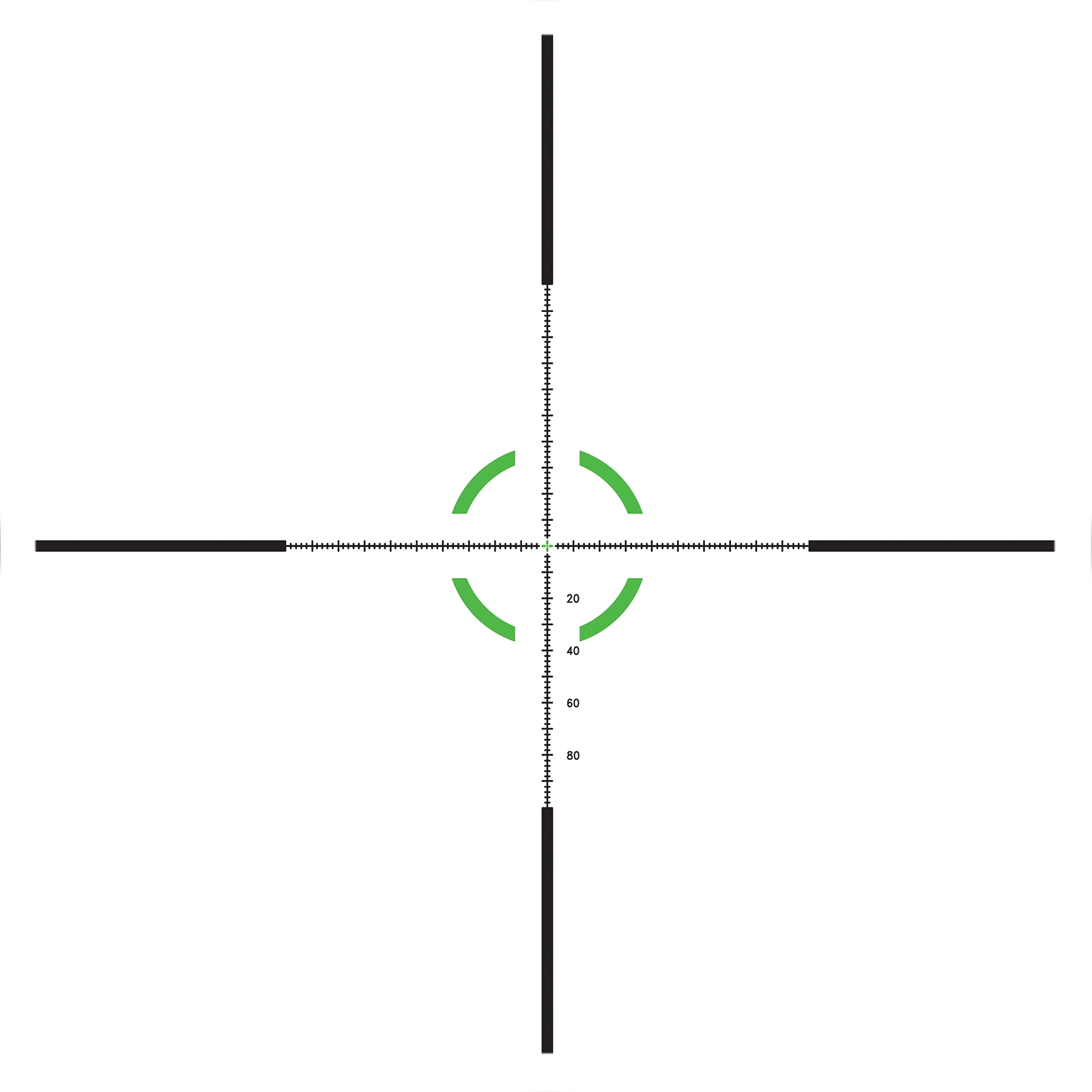 Trijicon Trijicon Credo HX 1-6×24 SFP MOA Segmented Circle green reticle reticle