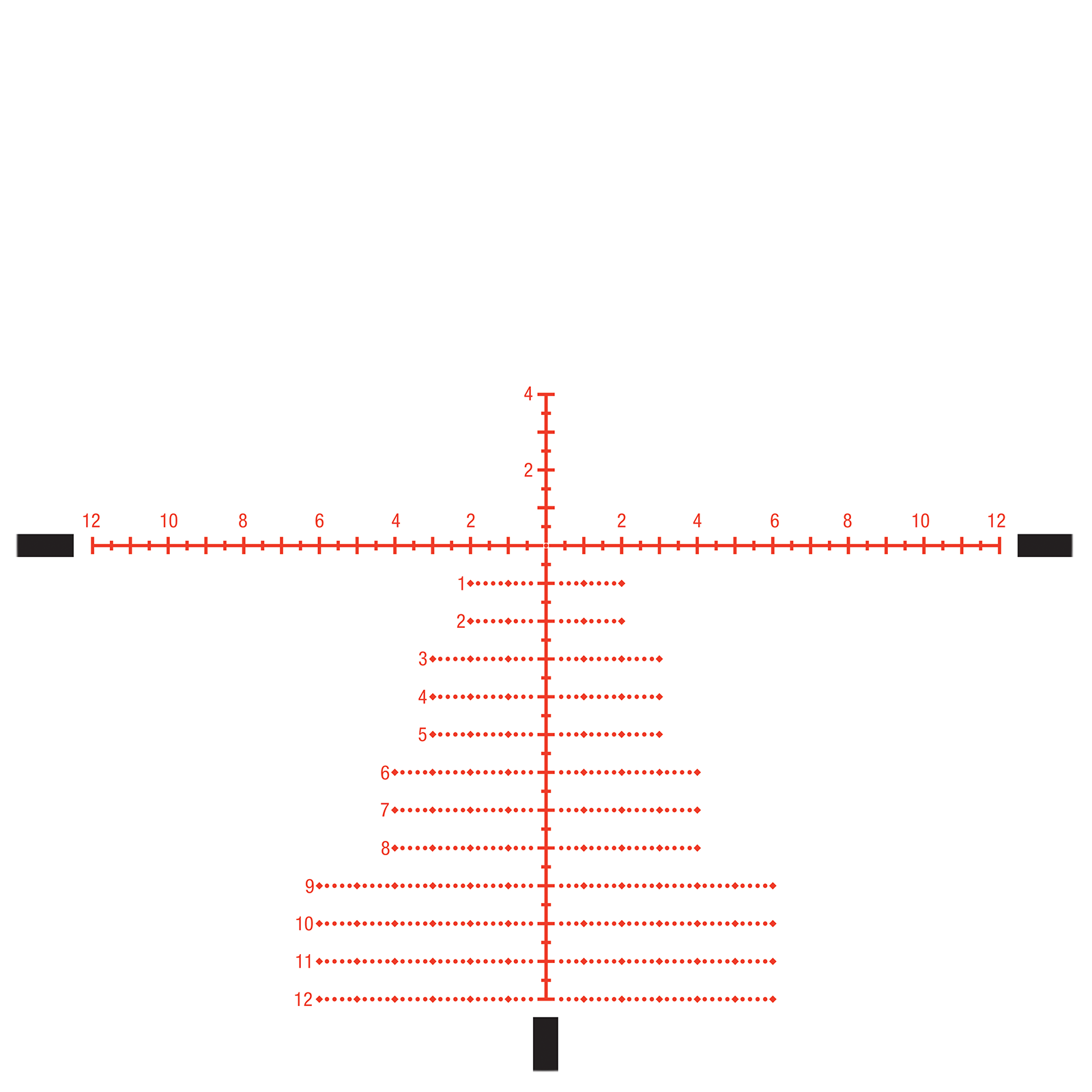 Trijicon MRAD Precision Tree reticle