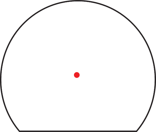 Trijicon 2.5 MOA Dot reticle