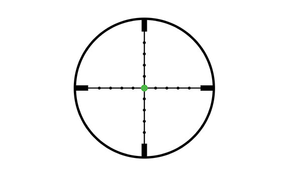 Trijicon Trijicon AccuPoint SFP illuminated MIL-Dot reticle reticle