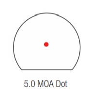 Trijicon Trijicon SRO 5 MOA Dot reticle