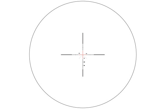 Trijicon Trijicon AccuPower 1-4×24 SFP MOA Crosshair reticle