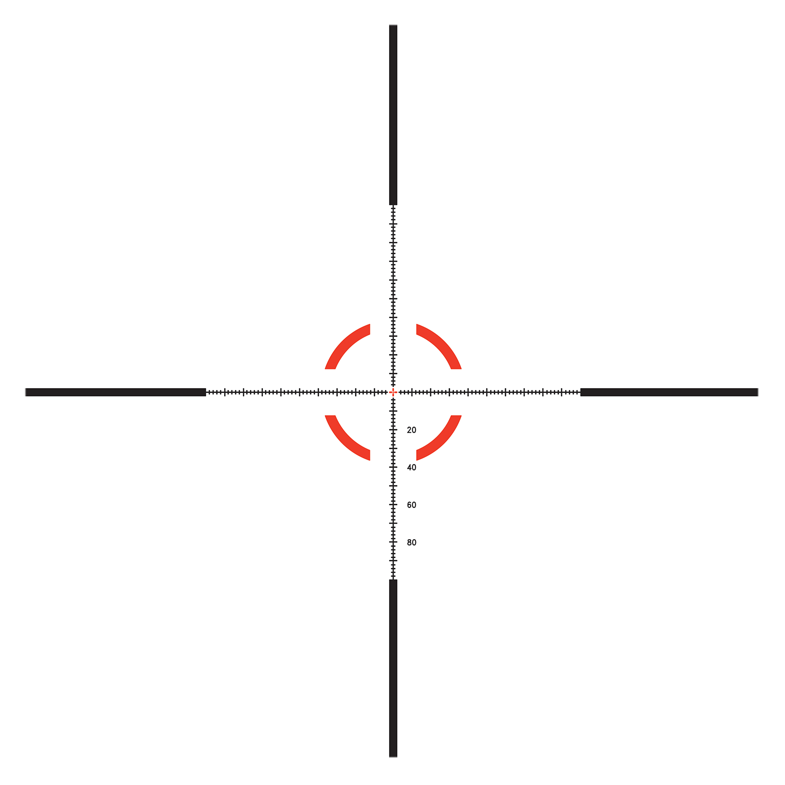 Trijicon Segmented Circle MOA reticle
