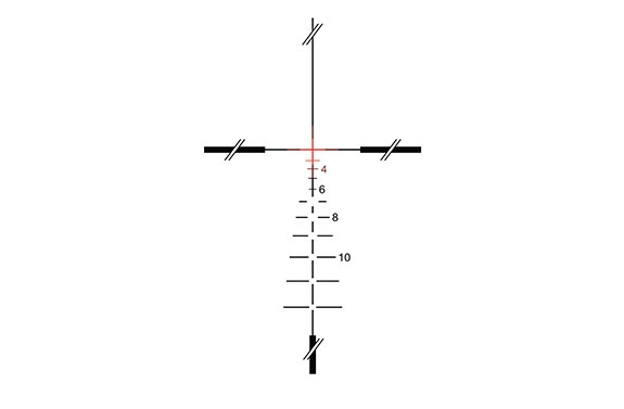 Trijicon Trijicon ACOG 3.5×35 TA11 .308 Crosshair reticle reticle