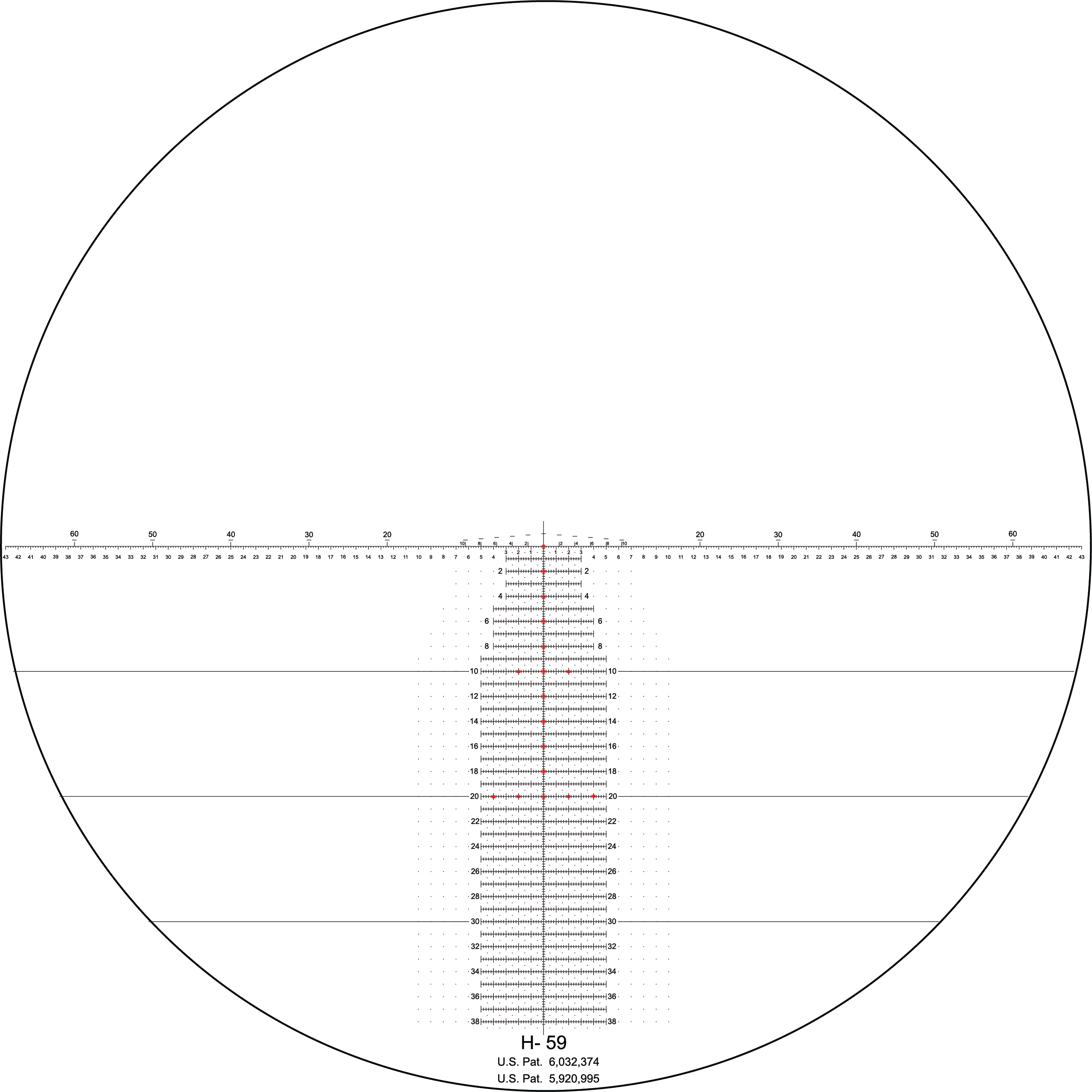 US Optics Horus H59™ reticle