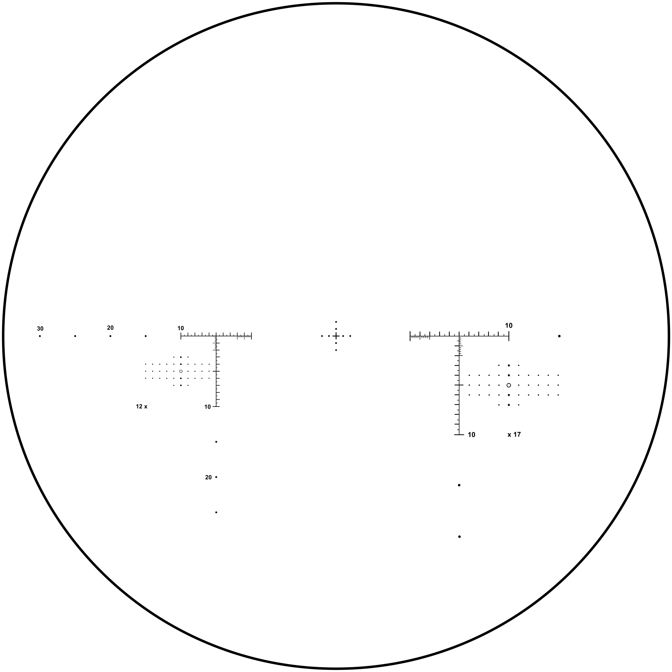 Vectronix reticle