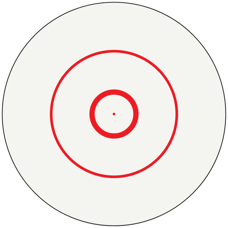 Vortex DRT (moa) reticle