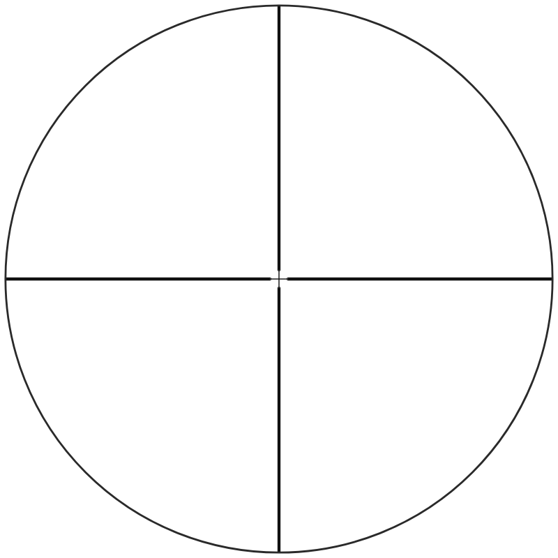 Vortex V-Plex (moa) reticle