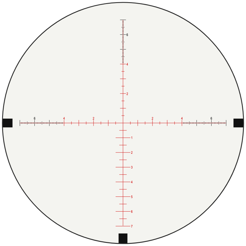 Vortex EBR-4 (mrad) reticle