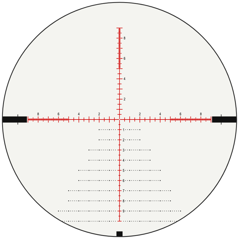 Vortex EBR-2c (mrad) reticle