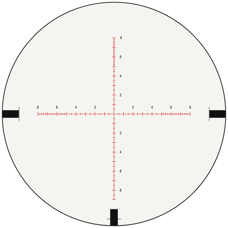 Vortex EBR-1 (mrad) reticle