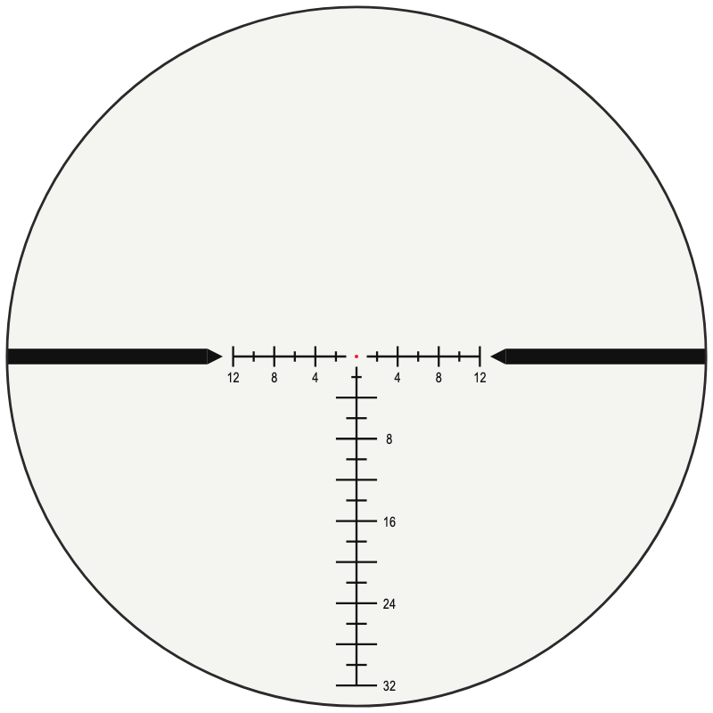 Vortex HSR-5i (moa) reticle