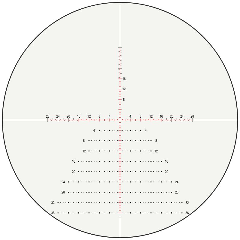 Vortex EBR-7d (moa) reticle