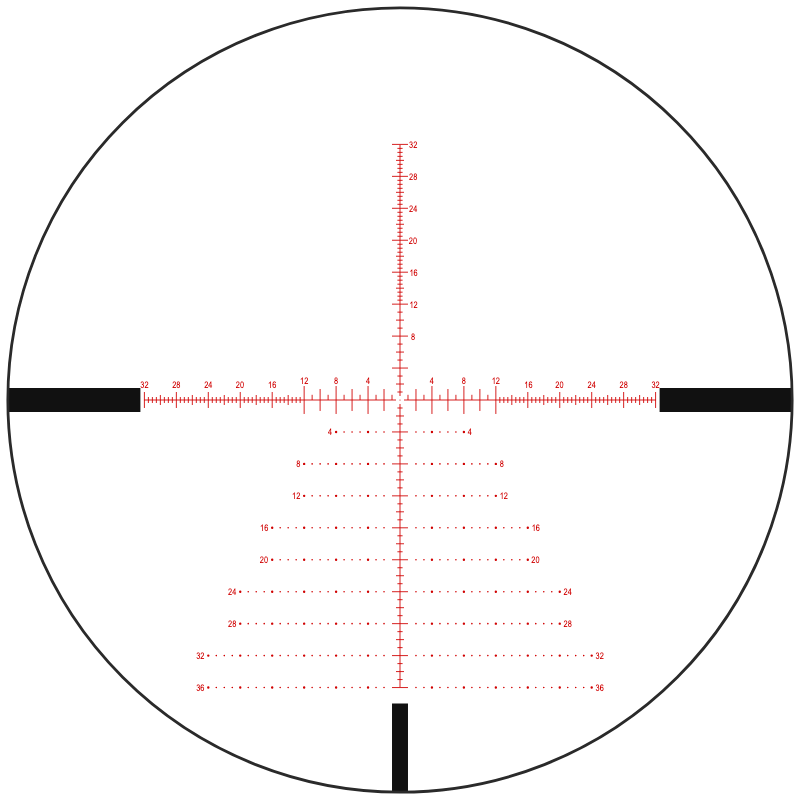 Vortex EBR-7c (moa) reticle