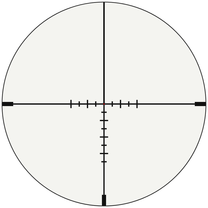 Vortex VMR-2 (mrad) reticle