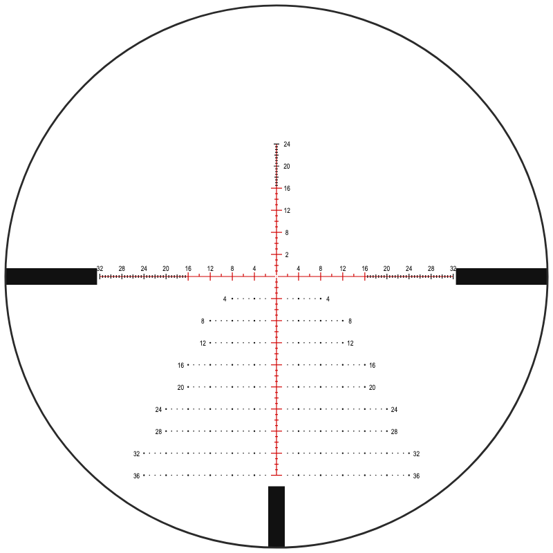 Vortex XLR-2 (moa) reticle