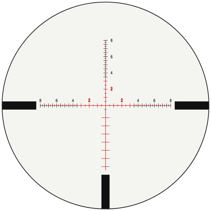 Vortex EBR-4 (moa) reticle