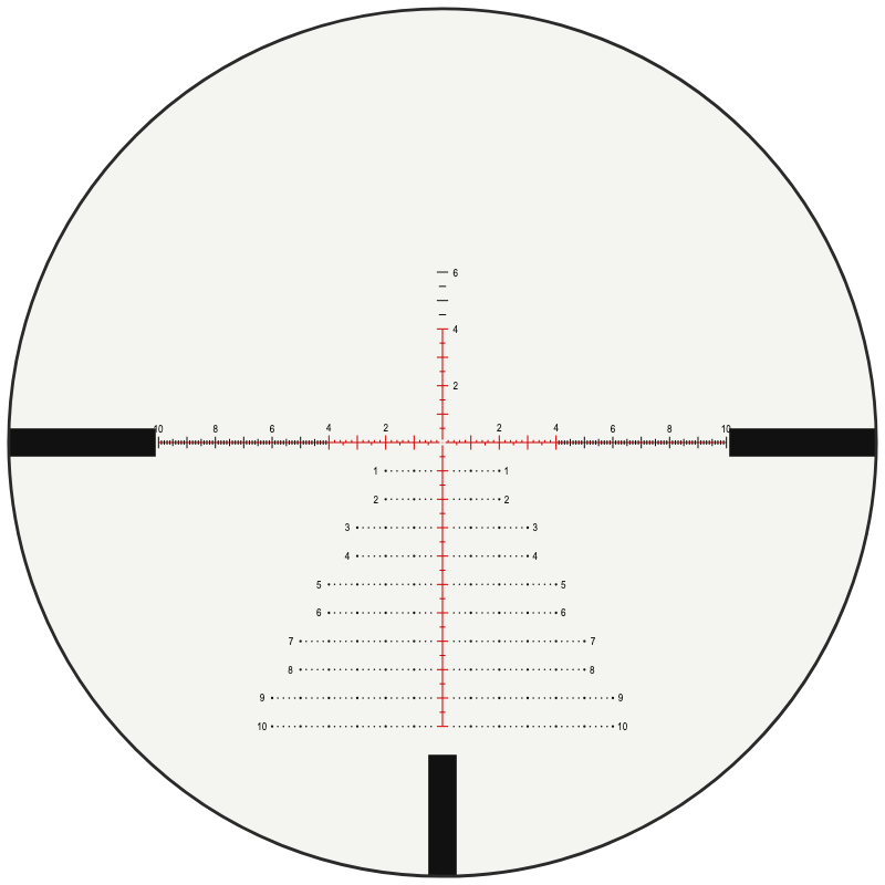 Vortex XLR-2 (mrad) reticle