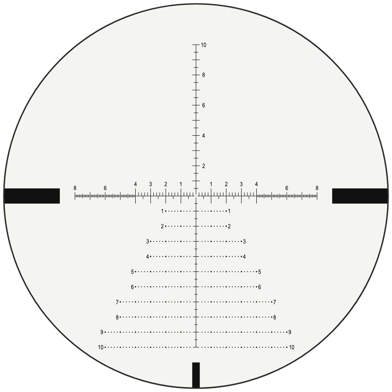 Vortex EBR-7c (mrad) reticle