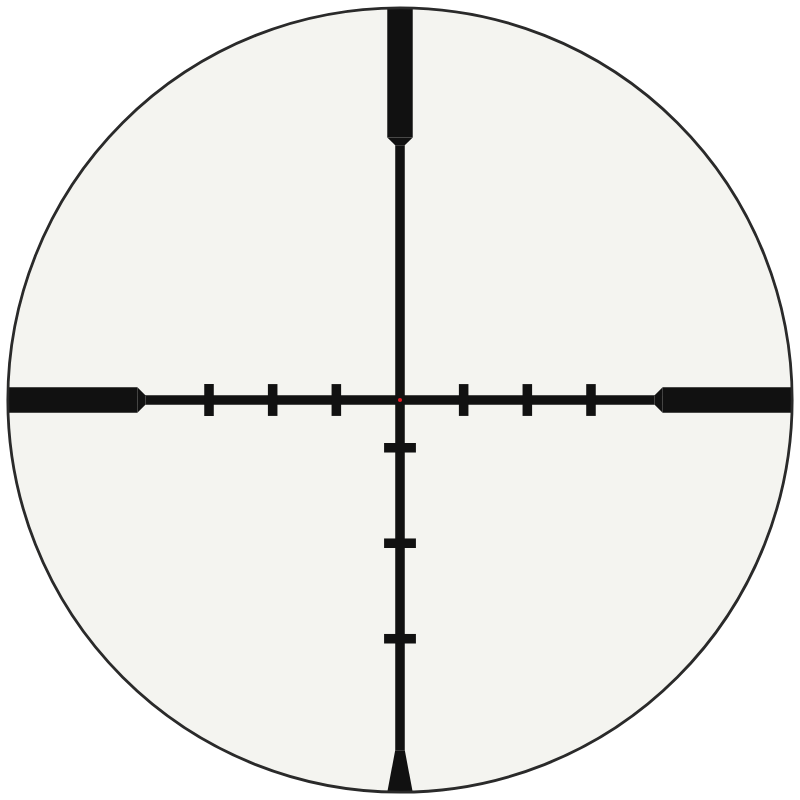 Vortex Illuminated Dead-Hold® BDC (moa) reticle
