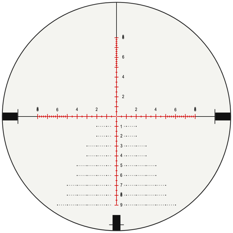 Vortex EBR-2b (mrad) reticle