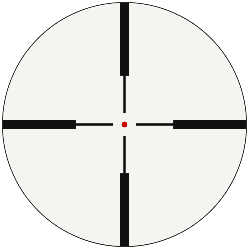 Vortex V-Brite® (moa) reticle