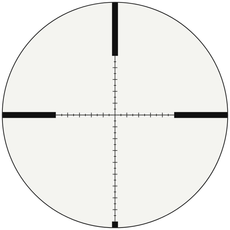 Vortex VMR-1 (mrad) reticle