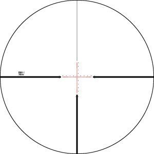 Vortex Vortex Viper PST 4-16×50 EBR-1 MRAD reticle reticle