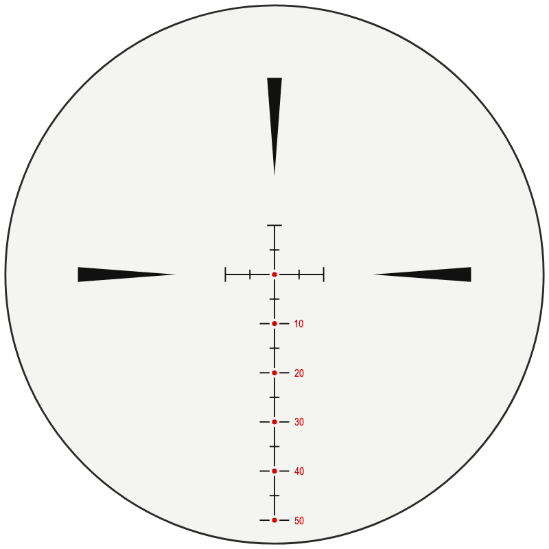 Vortex XBR-1 (moa) reticle