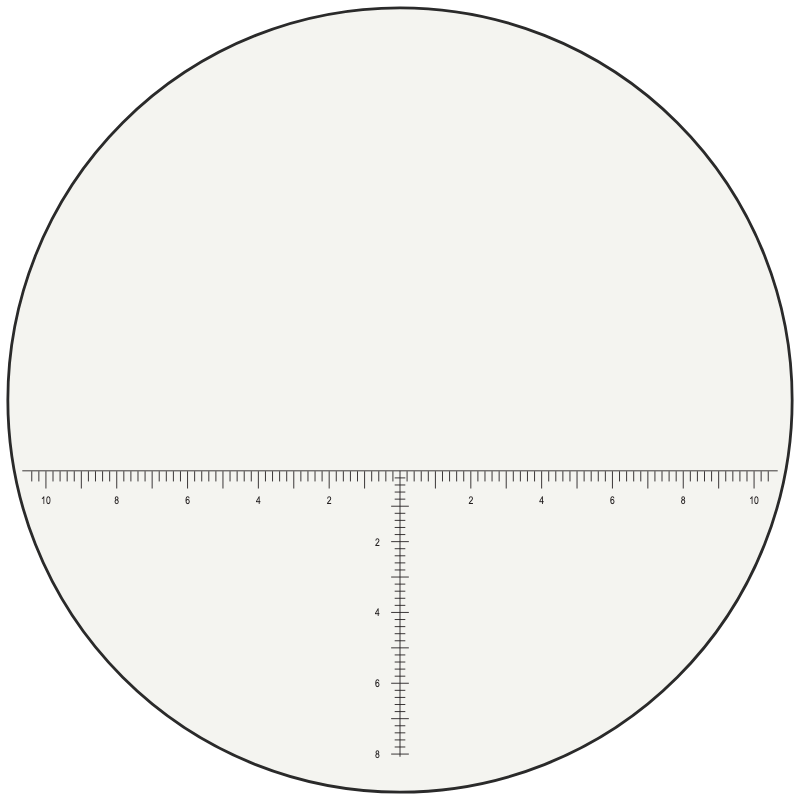 Vortex Ranging (mrad) reticle