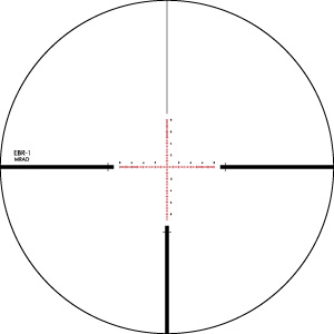 Vortex Vortex MRAD EBR-1 reticle
