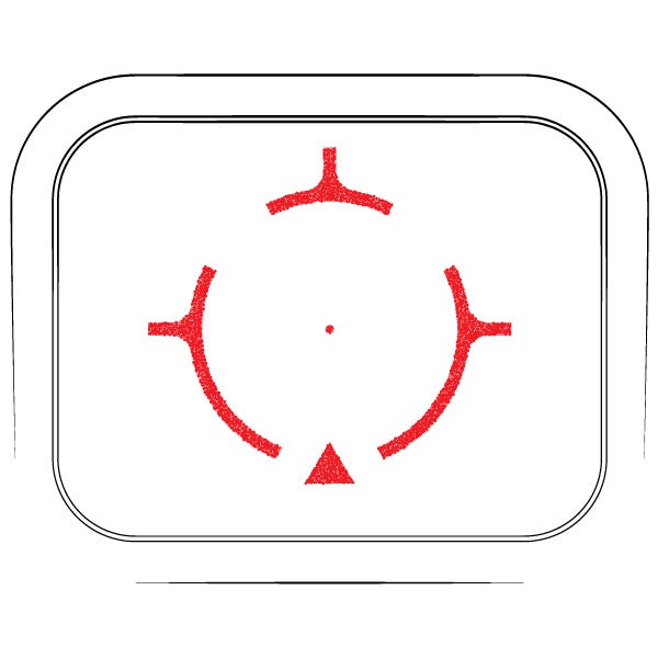 Vortex EBR-CQB reticle