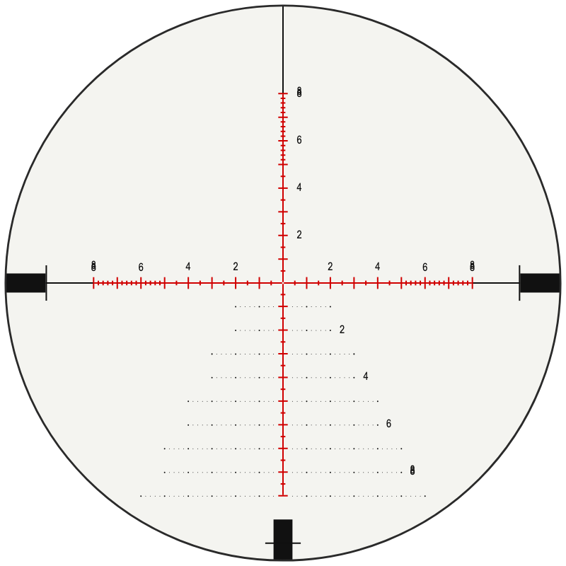 Vortex EBR-2 (mrad) reticle
